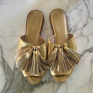 Gold Loeffler Randall sandals